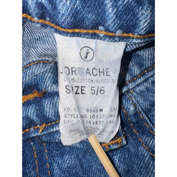 Vintage Jordache Denim Jeans Womens Blue Medium Wash Stonewash Straight Leg - Picture 9 of 10